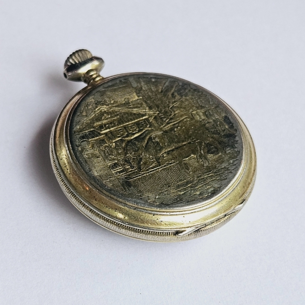 Vintage Kingsley Arnex Swiss Made Pocket Watch - Picture 5 of 14